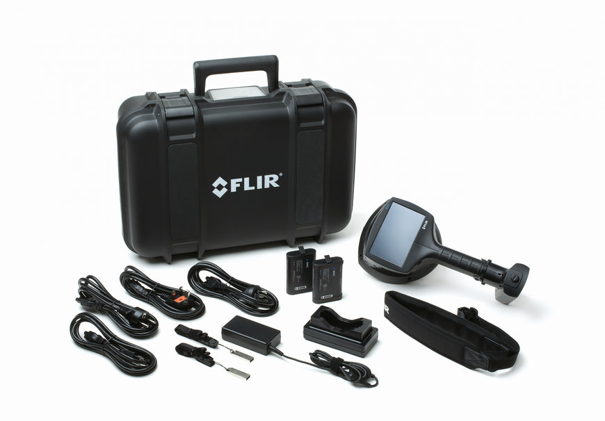 Teledyne FLIR complète la famille de caméras d'imagerie acoustique série Si par une plage de fréquences étendue et une batterie intégrée